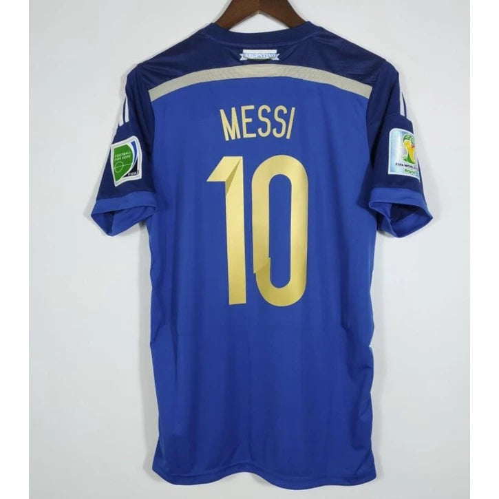Camiseta Visitante Lionel Messi Argentina 2014